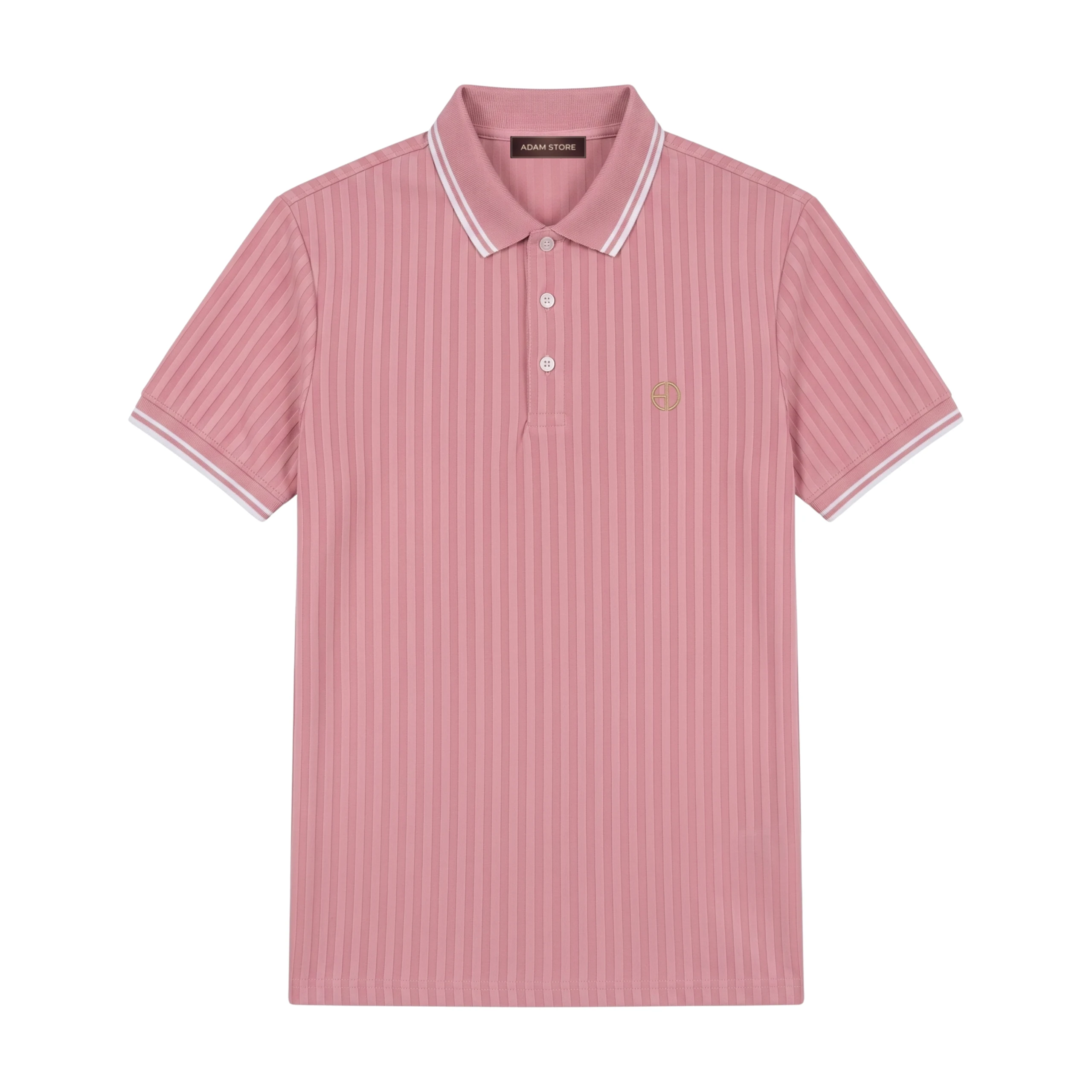 ÁO POLO PHỐI KẺ SỌC DỌC, THIẾT KẾ BASIC - ADAM STORE AP449H