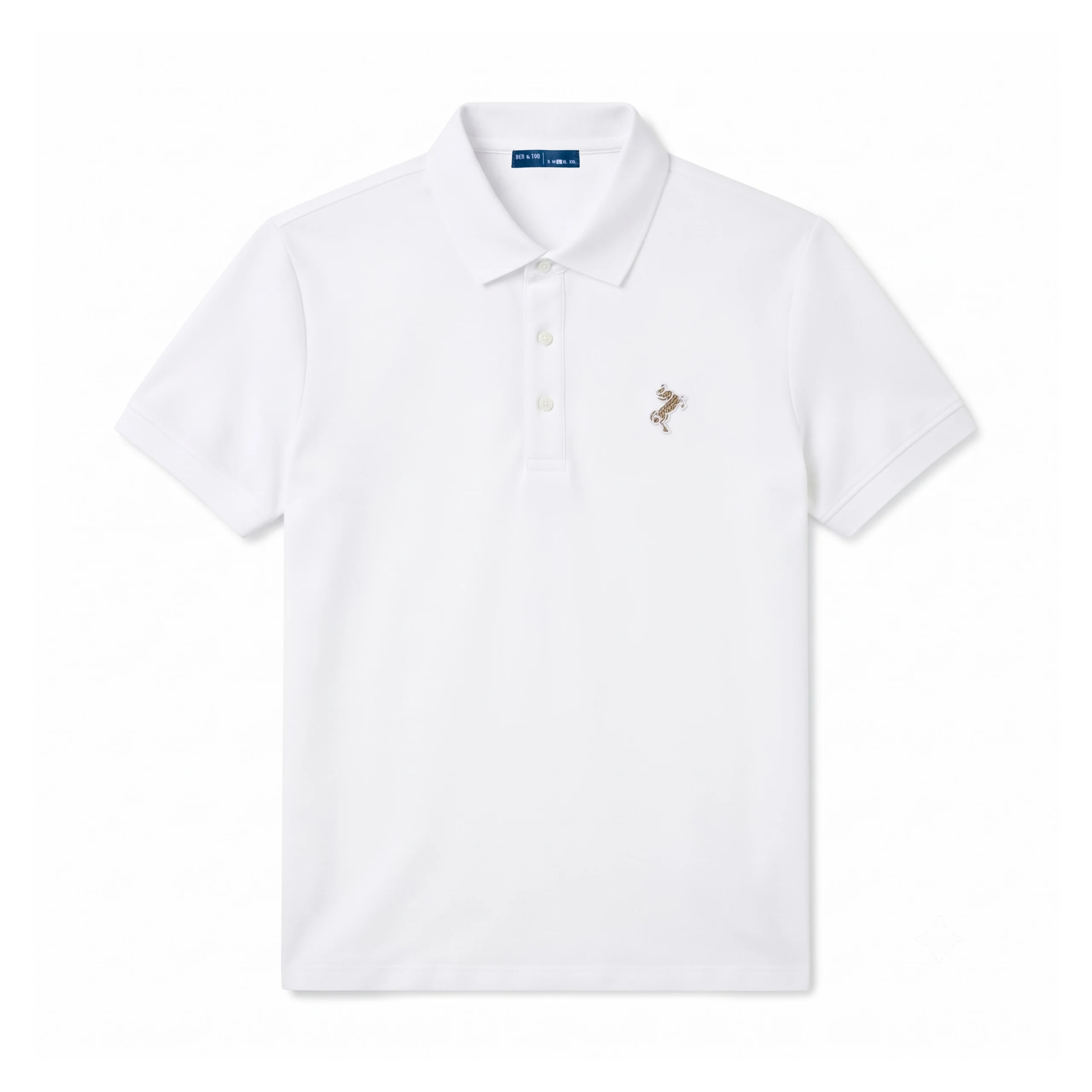 ÁO POLO NAM THIẾT KẾ THÊU LOGO NGỰA - BEN & TOD BF291